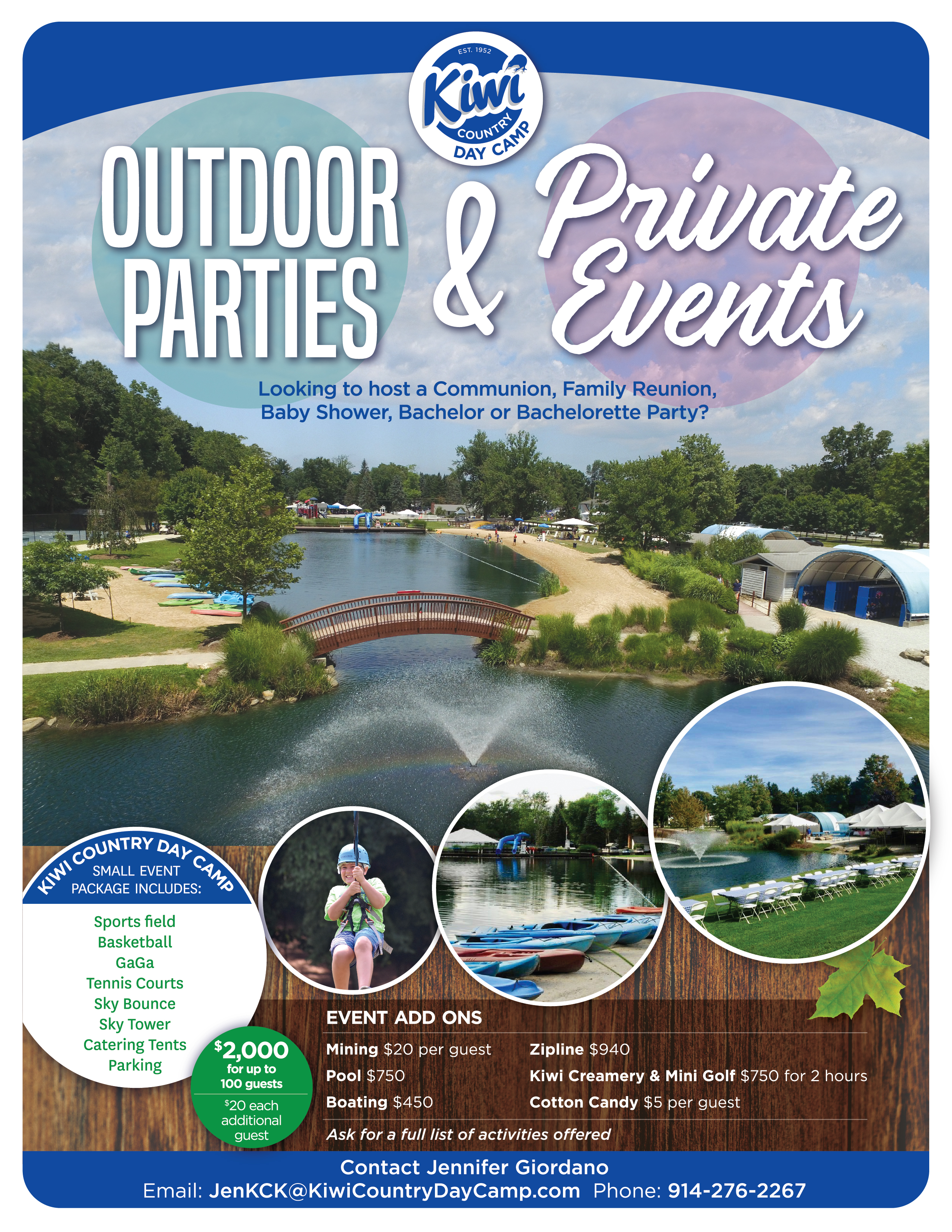Outdoor Parties and Private Events