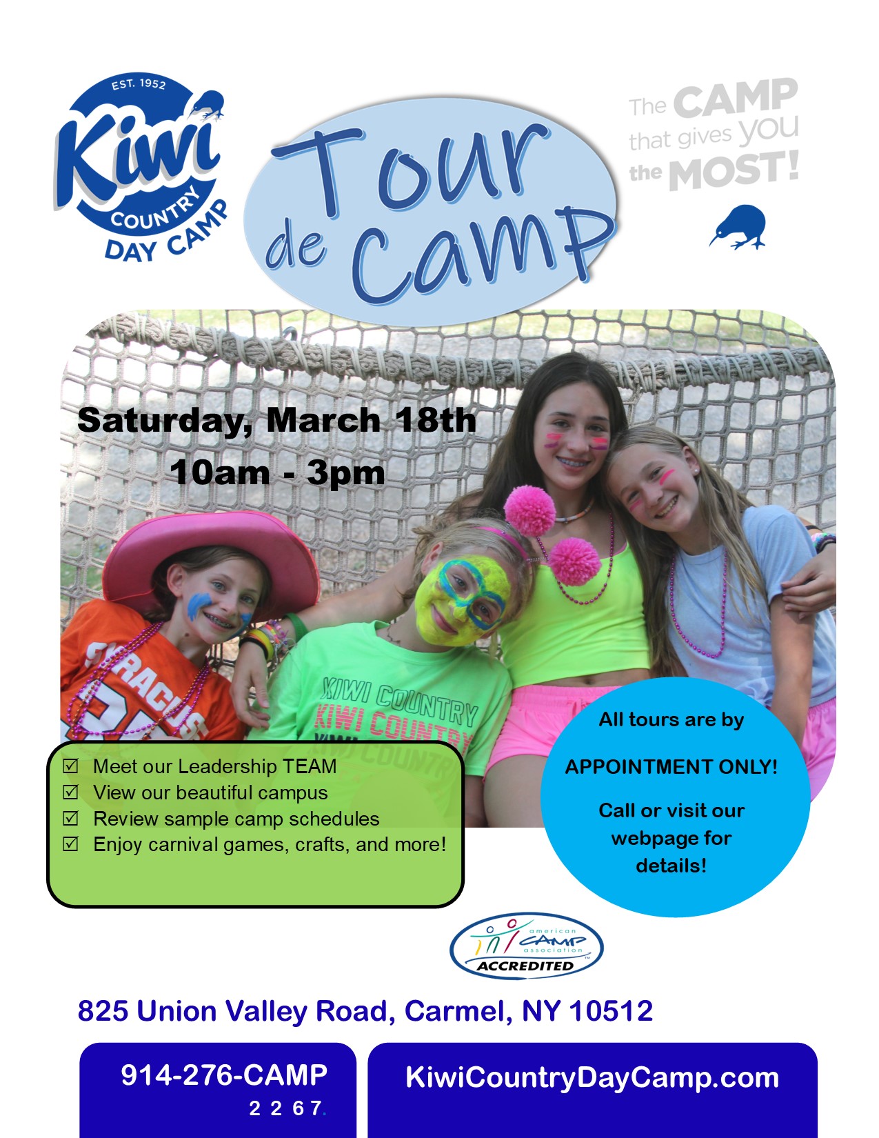 Kiwi Country Day Camp | Summer Camps Westchester County
